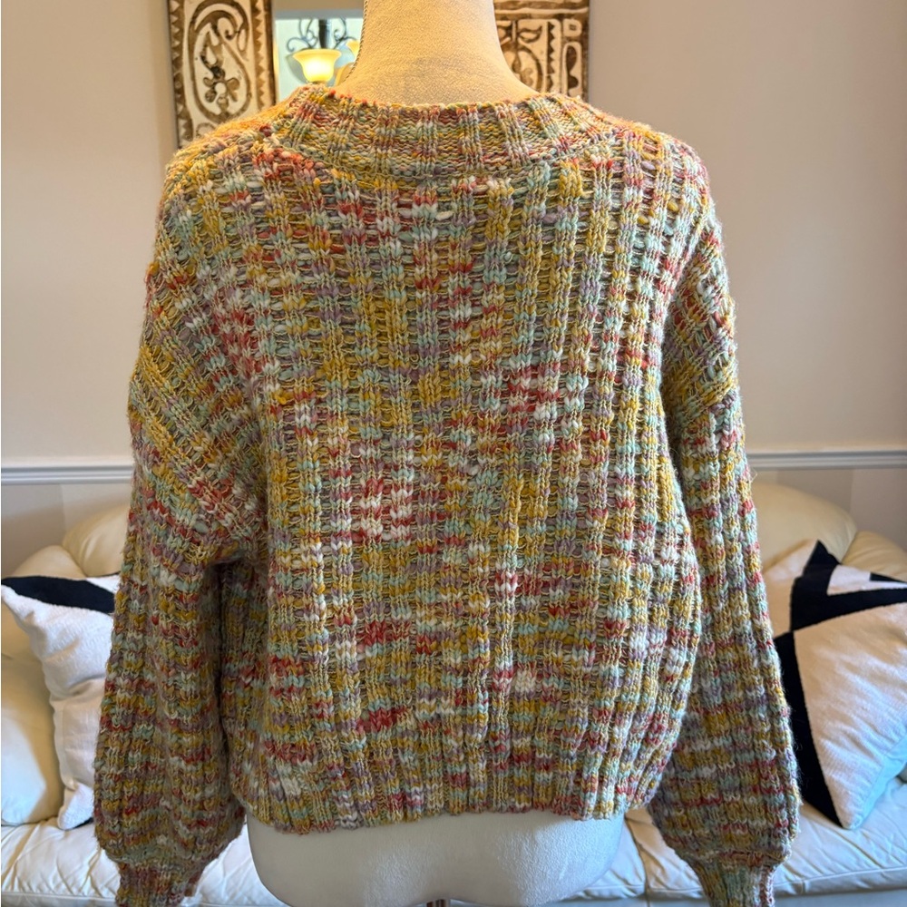 Multicolor Knit Cardigan - Picture 6 of 6